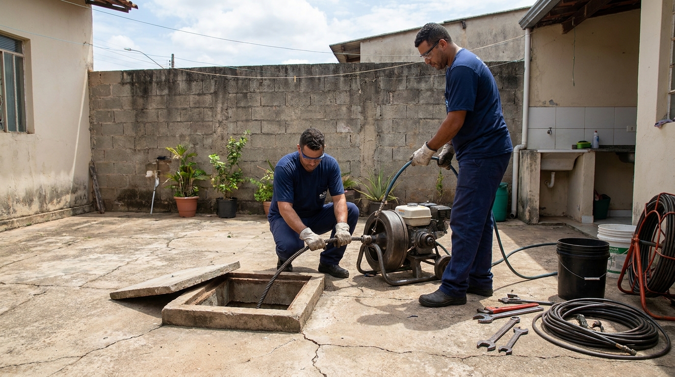 Sucção de Resíduos em Floramar, Divinópolis‑MG